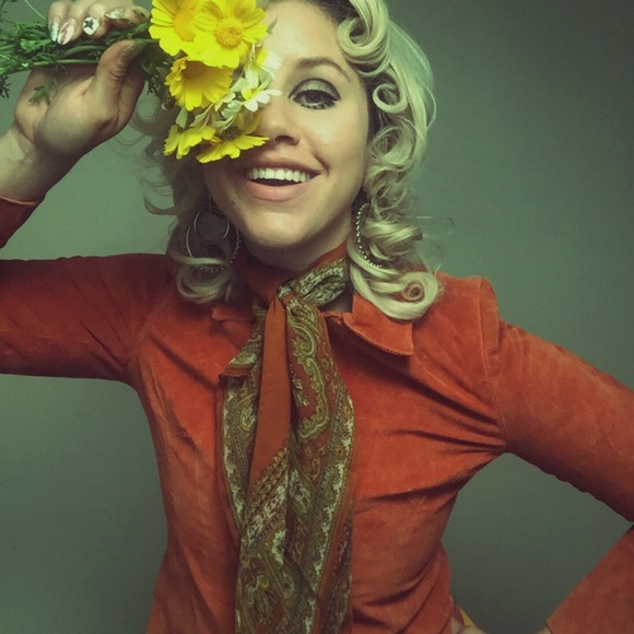 Vintage suede leather jacket - Picture 1 of 4